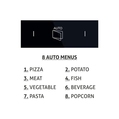 Built-In-Microwave with Grill Glass Touch Control Capacity 25 Ltr (MO 671)