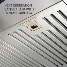 Kitchen Chimney Curved Glass, Push Buttons Baffle filter 60cm 1000 m3/h -Silver (6023 SX)