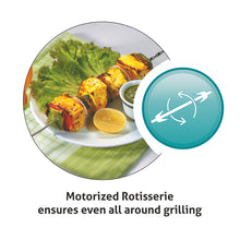 Built in Oven Motorised Rotisserie Turbo Fan 70Ltr with 12 Multi-functions (BO-653MRT)