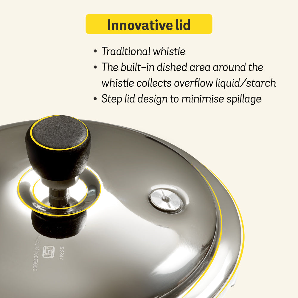 MEYER Presta set of 2 Tri-ply Pressure Cooker (2L, 3L)