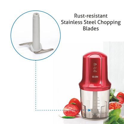 Electric Vegetable Chopper, Whisking Disc Chops Nuts  0.5 Litres Large Bowl, 200W (4040)