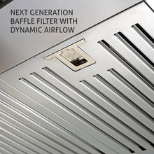 Designer Kitchen Chimney with Touch Control Baffle filters 60cm 1000 m3/h - (6056 SX TS)