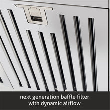 Straight Line Kitchen Chimney Touch Sensor Baffle filters 60cm 1000 m3/h -Silver (6001 SS TS)