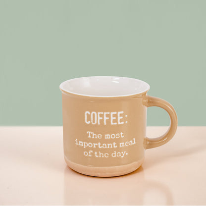 Claycraft Selas Pebble Milk/Coffee Mug - 1 Pc - 350 ml (Selas S02)