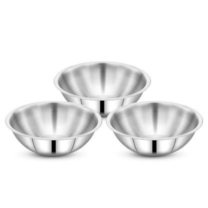 Maxima Maxima Triply Stainless Steel Tasla 3 Pcs Set (size : 20,22,24)