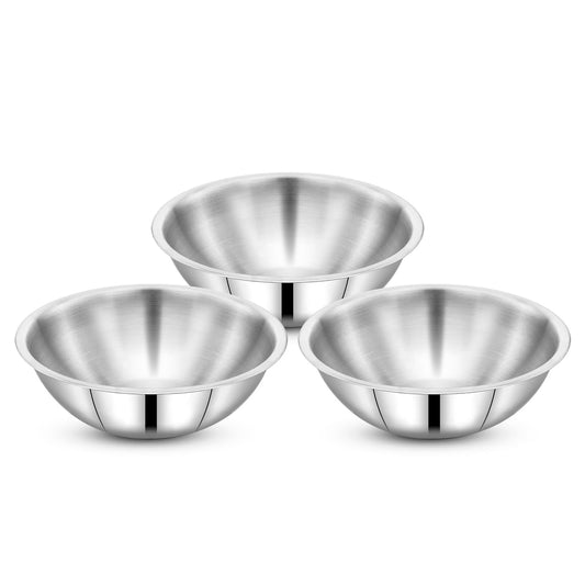 Maxima Maxima Triply Stainless Steel Tasla 3 Pcs Set (size : 20,22,24)