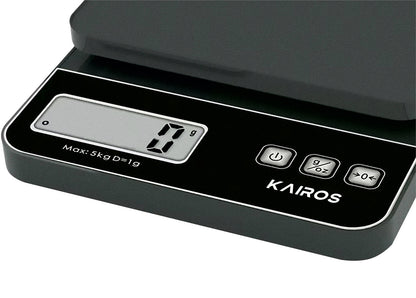 KAIROS Weight Master | 5kg Digital Kitchen Weighing Scale | 1g Accuracy, LCD Display, Auto Power-Off, Multi-Unit Conversion