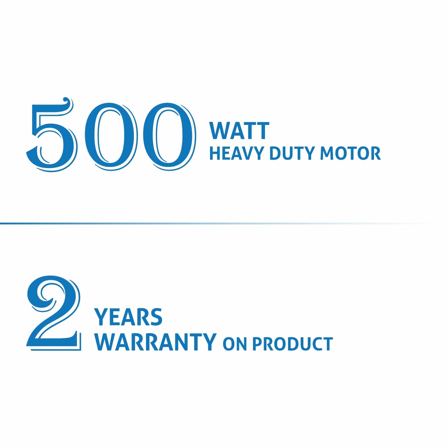 Glen Juicer Mixer Grinder 3 Jar 500W ISI