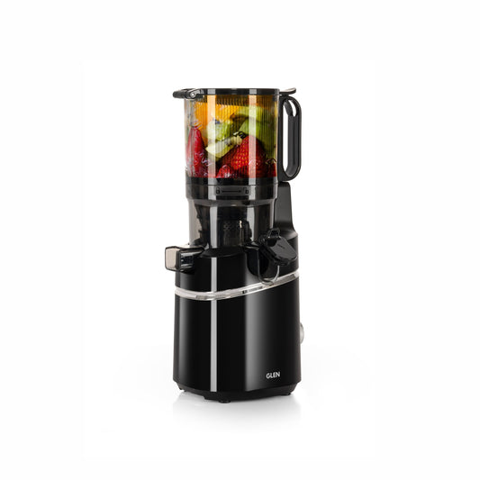 GLEN Hopper Slow Juicer 130mm Large Feed, Juice and Pulp containers, Low Noise 250W (SA-4016HSJ)