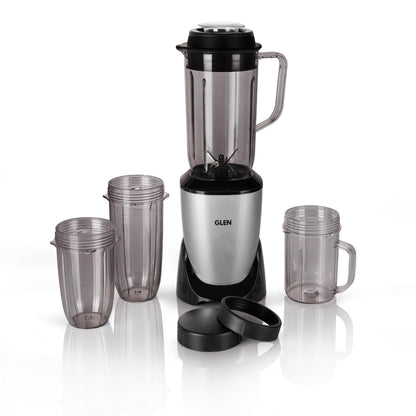 GLEN Active Blender Ultra Tuff Plus, 900W with 4 Unbreakable Transparent Jars (SA4048UTPLUS)
