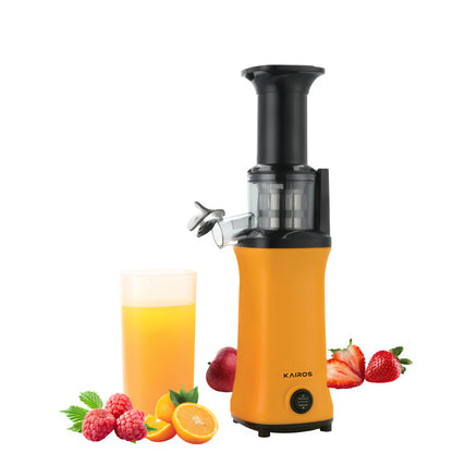 KAIROS Juice Mate Pro | Easy-to-Use Juicer for Home | 120w Home Juicer | Easy to use One button Control