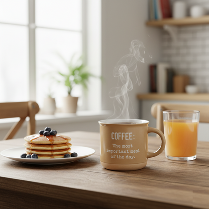 Claycraft Selas Pebble Milk/Coffee Mug - 1 Pc - 350 ml (Selas S02)