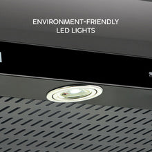 Auto Clean Chimney Straight Line Filterless, 76cm 1200 mB3/h -Black (6005 TS BL AC)