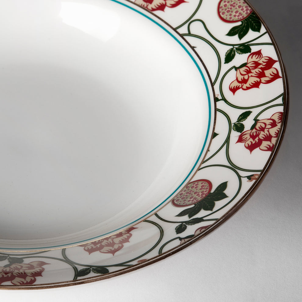 Claycraft India Circus Blushed Orchard Set of 2 Pasta Plate (Set of 2)