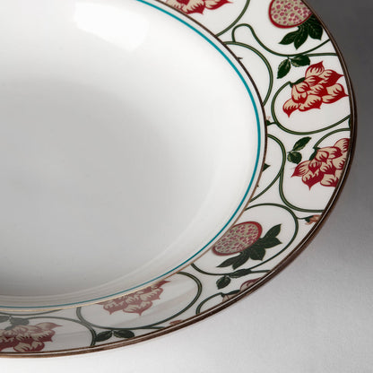 Claycraft India Circus Blushed Orchard Set of 2 Pasta Plate (Set of 2)