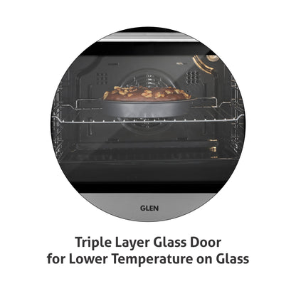 Built in Oven Motorised Rotisserie Turbo Fan 70Ltr with 9 Multi-functions (651MRTSS)