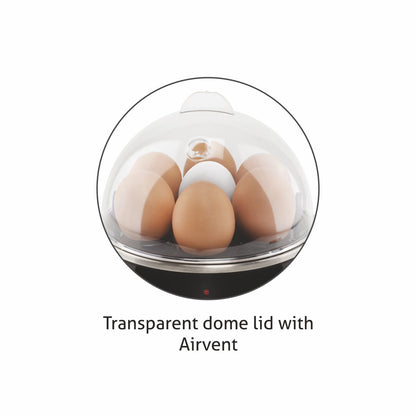 Egg Boiler Boils 7 Eggs, 1 Poaching Cup, Auto shut Off, 350W (3030EB7)