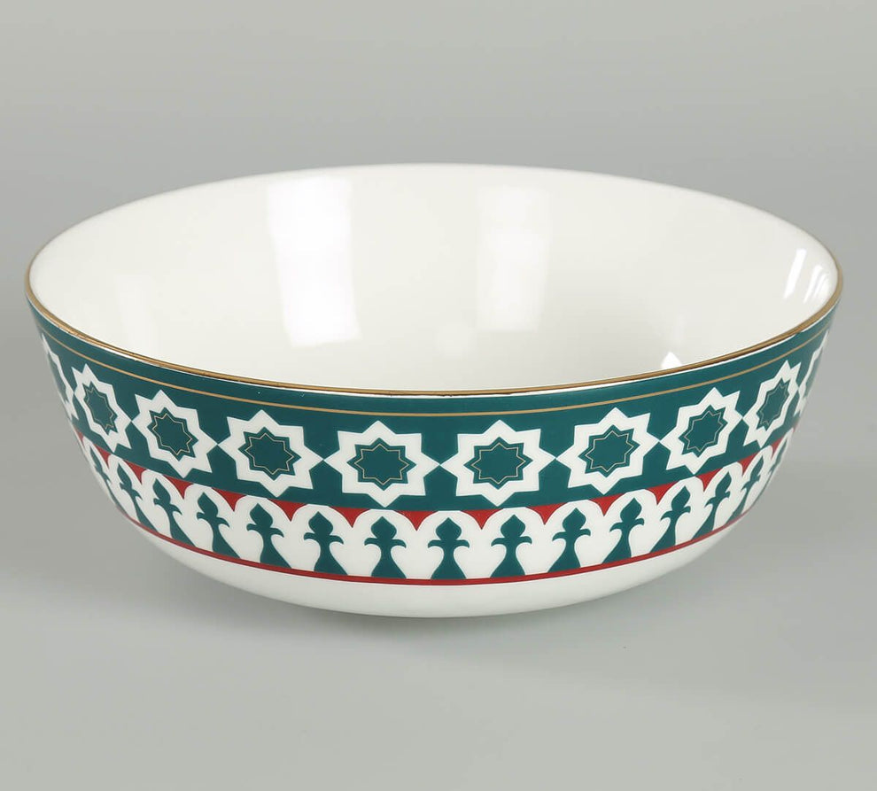 Claycraft India Circus Marine Opulence Dinner Set of (20 Pieces) For Family of 6