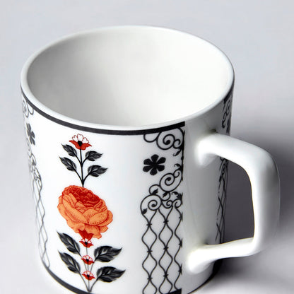 Claycraft India Circus DIRECTOR Onyx elegance Coffee Mug Set of 6 (200ml)