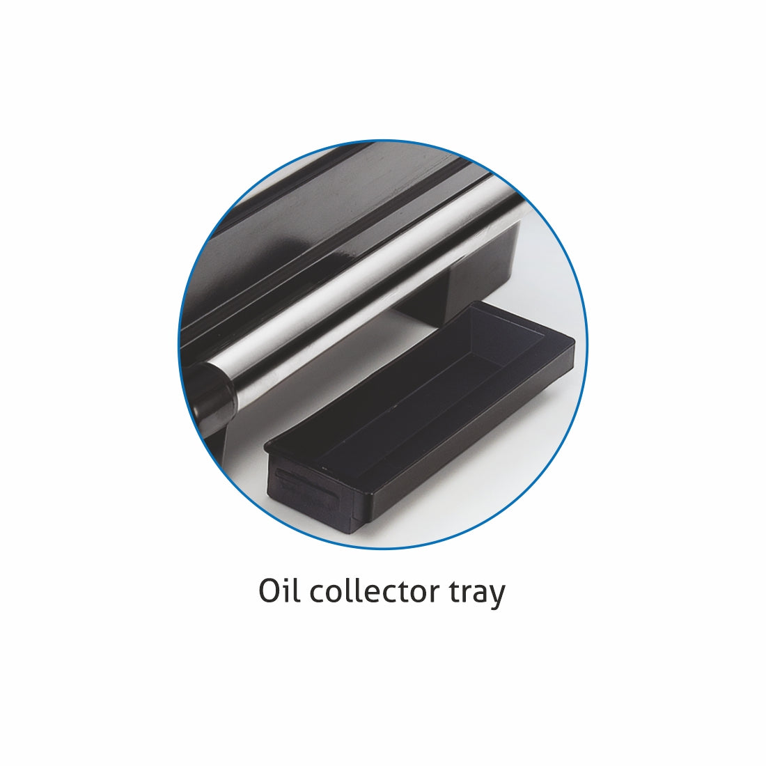 Press Grill with Non-stick Plates Oil Collector Tray 850W Power -(3029GRILL)