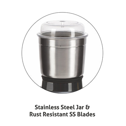 Electric Multi Mixer Grinder, SS Grinder Jar 350w (SA4045MMG)