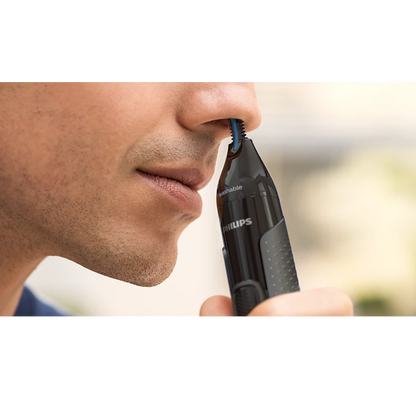 PHILIPS Series 3000 Nose, Ear and Eyebrows Trimmer | 60 min Runtime (NT3650/16)