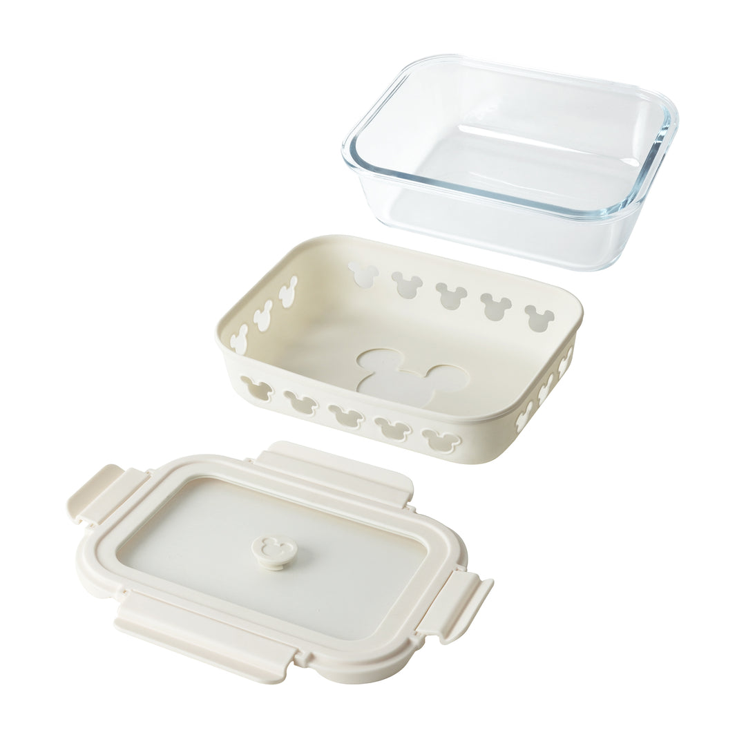 Meyer X Disney Large Rectangle Glass Storage Container with Air Tight Detachable Lid