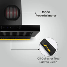 Chimney Hood 6021 Auto Clean 60 Black