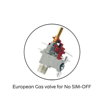 Glen 3 Burner Black Glass Hob Top 73