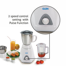 Mixer Grinder 750W with 1 Liquidiser Jar Fruit Filter 2 Stainless Steel Grinder, Chutney Jars - White (4026)