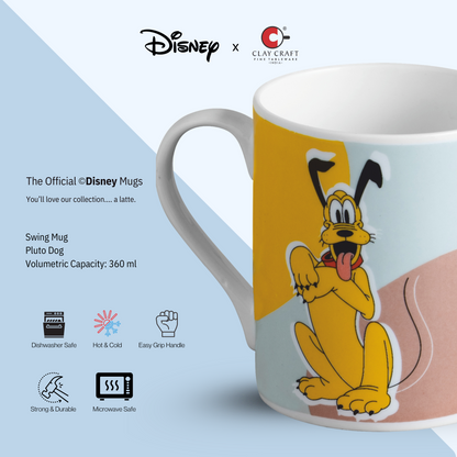 Claycraft Disney's Pluto Coffee & Milk Mug 1 Piece (360ml)