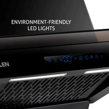 Auto Clean Glass Chimney with Inverter Technology, BLDC Motor 60/90cm 1400 m3/h (6062 BLDC AC )