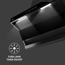 Auto Clean Chimney with Double Draft Suction, Inverter Technology, BLDC Motor 60/75/90cm 1400 m3/h - Black (CH 6076 AC)
