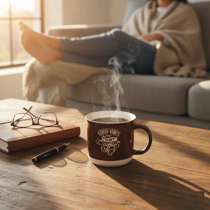 Claycraft Selas Pebble Milk/Coffee Mug - 1 Pc - 350 ml (Selas S04)