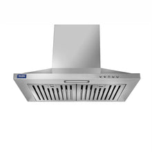 Electric Kitchen Chimney, Pyramid Shape SS Baffle filters 60cm 1100 mB3/h - (6050 IN SS)