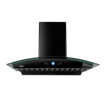 GLEN Auto Clean Chimney with LCD Display | Heat Sensors, Motion sensor, Touch control and BLDC Motor 1600 m³/h - 60/76/90cm (CH6061LCDDCAC)