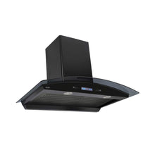 Auto Clean Curved Glass Chimney with Inverter Technology, BLDC Motor 1400 mB3/h - 60/76/90cm (6061 AC BL)