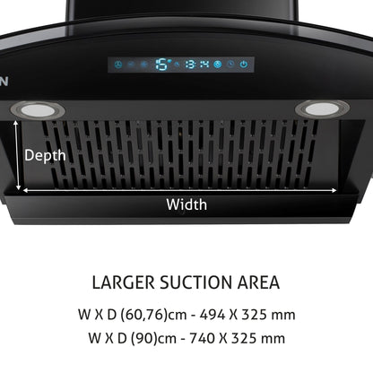 Chimney Hood 6026 BLDC Auto Clean 60 BL