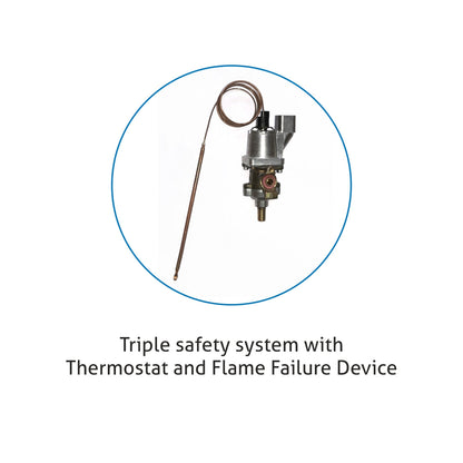 Built in Gas Oven Gas Grill Motorised Rotisserie 80L with Multi-function (663 Gas)