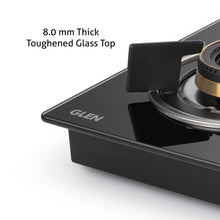 4 Burner Glass Gas Hob Top with Triple Ring, Total Double Ring Brass Burner with Flame Failure Device Auto Ignition (1074CIHTTDBTRS)