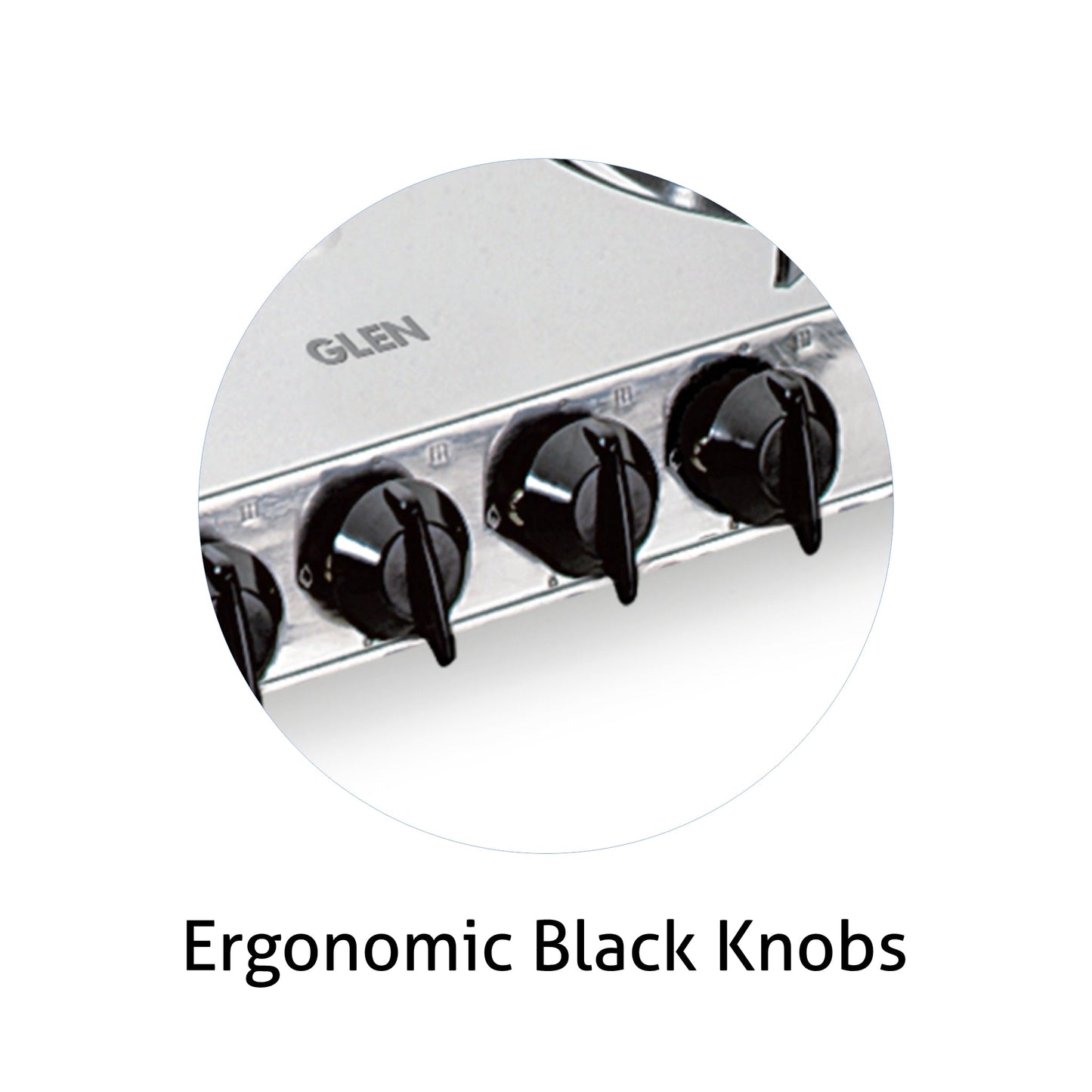 4 Burner Stainless Steel Gas Stove Extra Wide 1 High Flame 3 Brass Burner 70 CM (1045 SS HF BB) - Manual/Auto Ignition