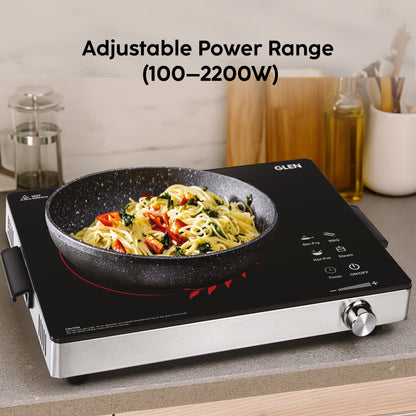 GLEN Infrared Cooking Stove with 4 Preset Cooking Functions 2200W - SA-3077IR