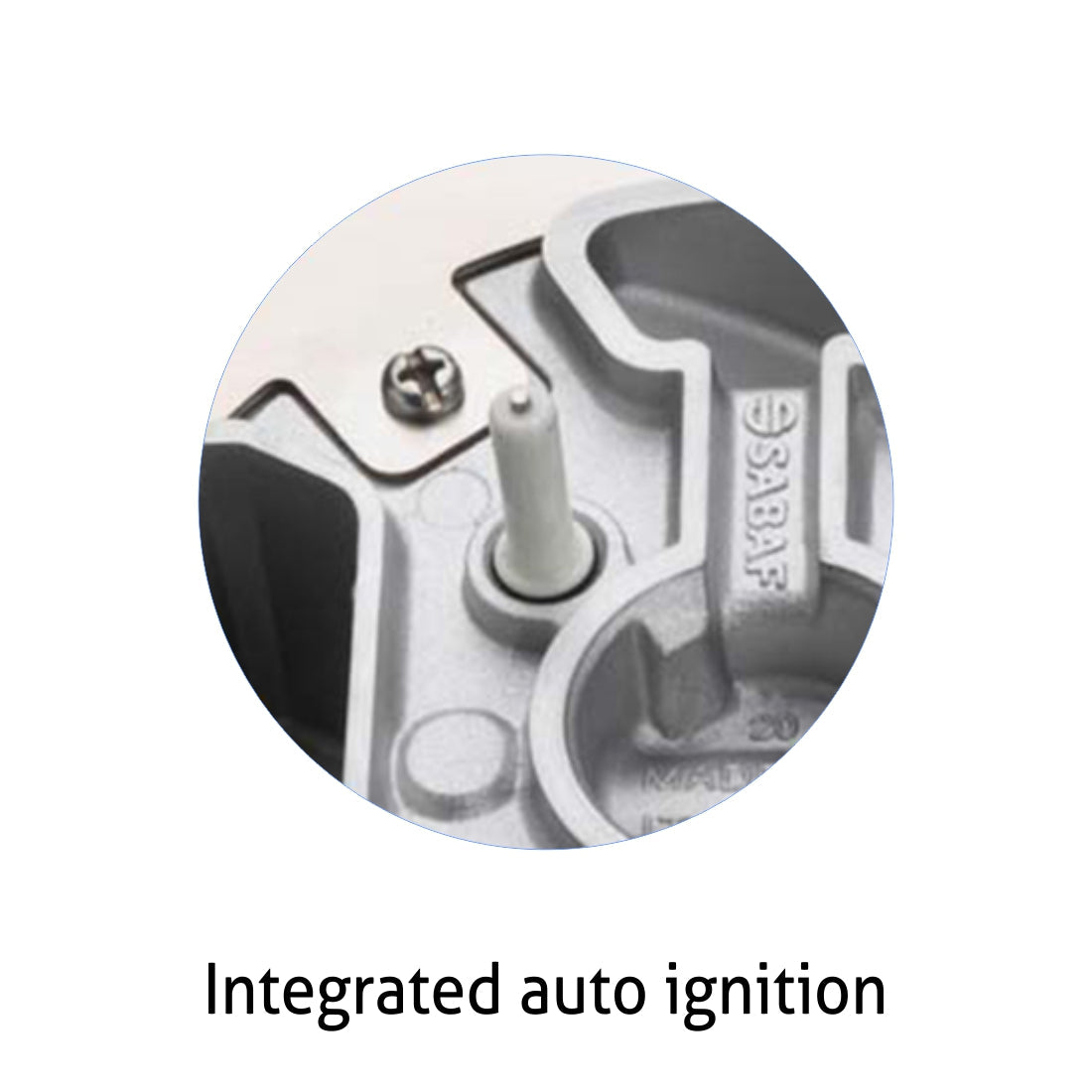 3 Burner Glass Hob Top with Italian Double Ring Brass Burners Auto Ignition (1063 RO IN HT BB)