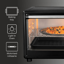 Oven Toaster Griller (OTG) -35 Litres, Motorized Rotisserie, Convection Fan, 2100W - Black (SA5035BLRC)