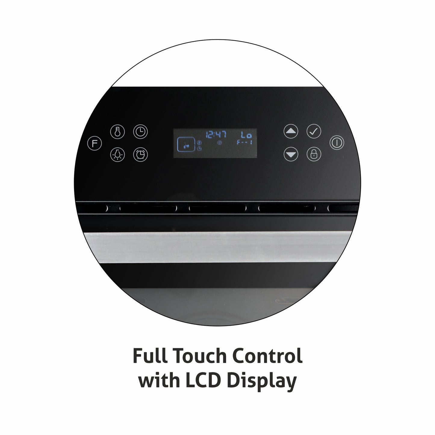 Built in Oven Motorised Rotisserie Turbo Fan 70Ltr with 12 Multi-functions (BO-652MRT)