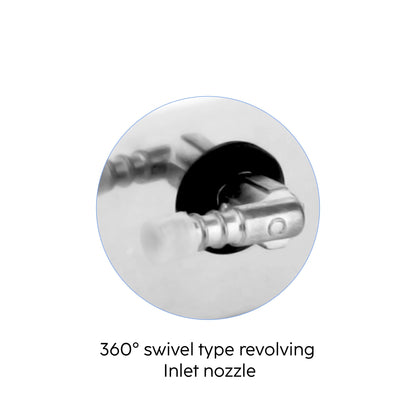 3 Burner Ultra Slim Mirror Glass Gas Stove with High Flame Forged Brass Burner - Manual / Auto Ignition (1035 US MI)