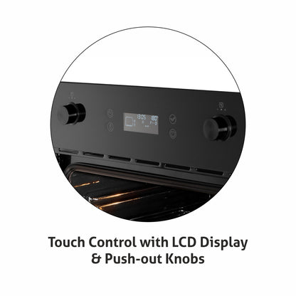 Built in Oven Motorised Rotisserie Turbo Fan 70Ltr with 12 Multi-functions (BO-653MRT)