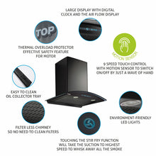 Chimney Hood 6026 BLDC Auto Clean 60 BL