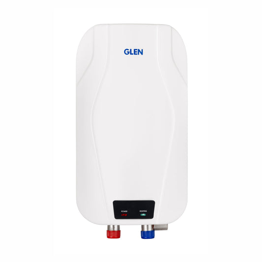 GLEN Instant Water Heater 3 Litre 3000W, 6 Bar Pressure, Stainless Steel 304 Water Tank, ISI (7052)
