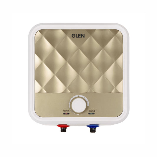 GLEN Water Heater 6Litre 8 Bar Pressure Glasslined Element and Tank, Temperature control (7053 IN)